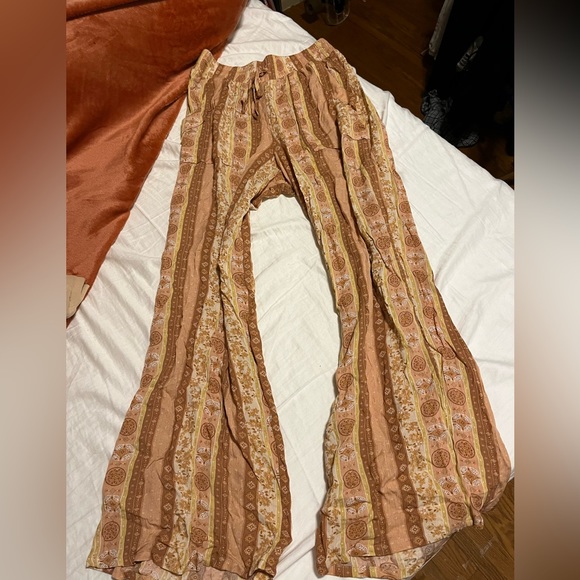 Flare patterned pants - Picture 1 of 3